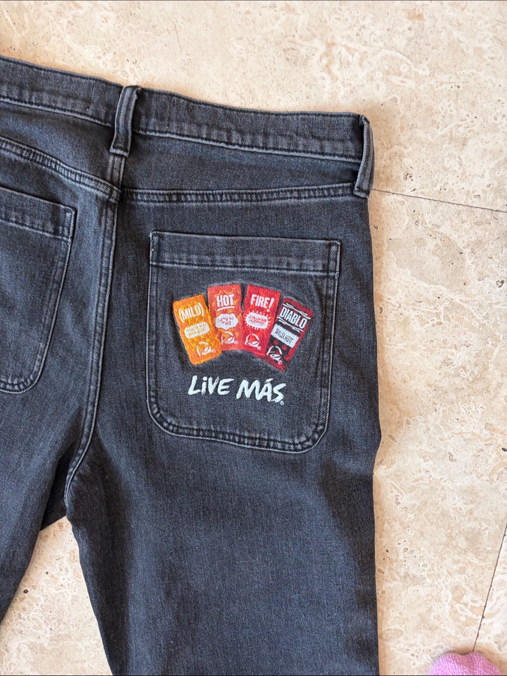 Men’s Taco Bell Baggy Jeans